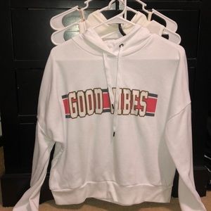 good vibes hoodie